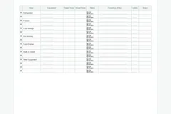 Restaurant Food Temperature Log preview